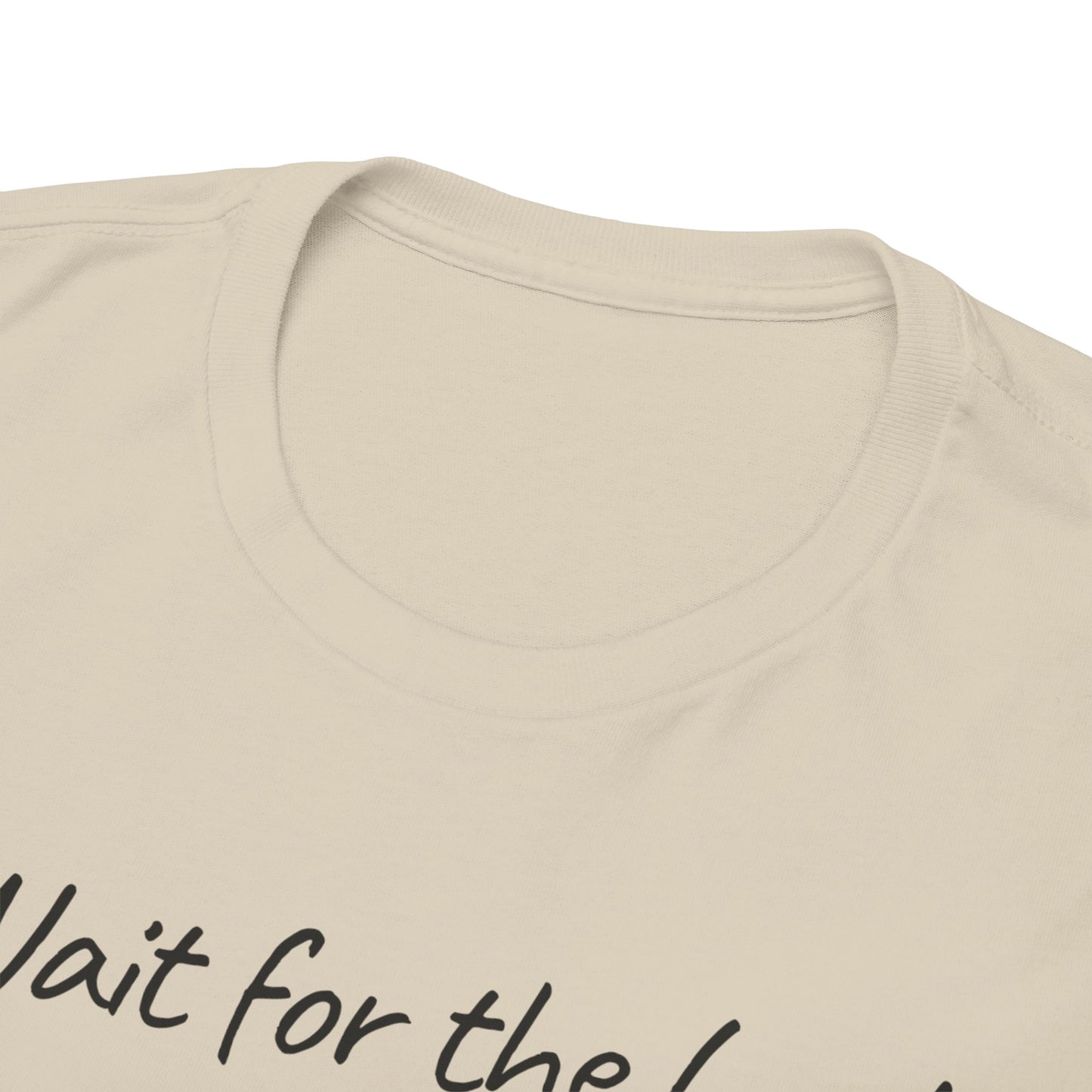 Wait for the Lord Tee – "Gain New Strength" Christian Scripture T-Shirt (Isaiah 40:31)
