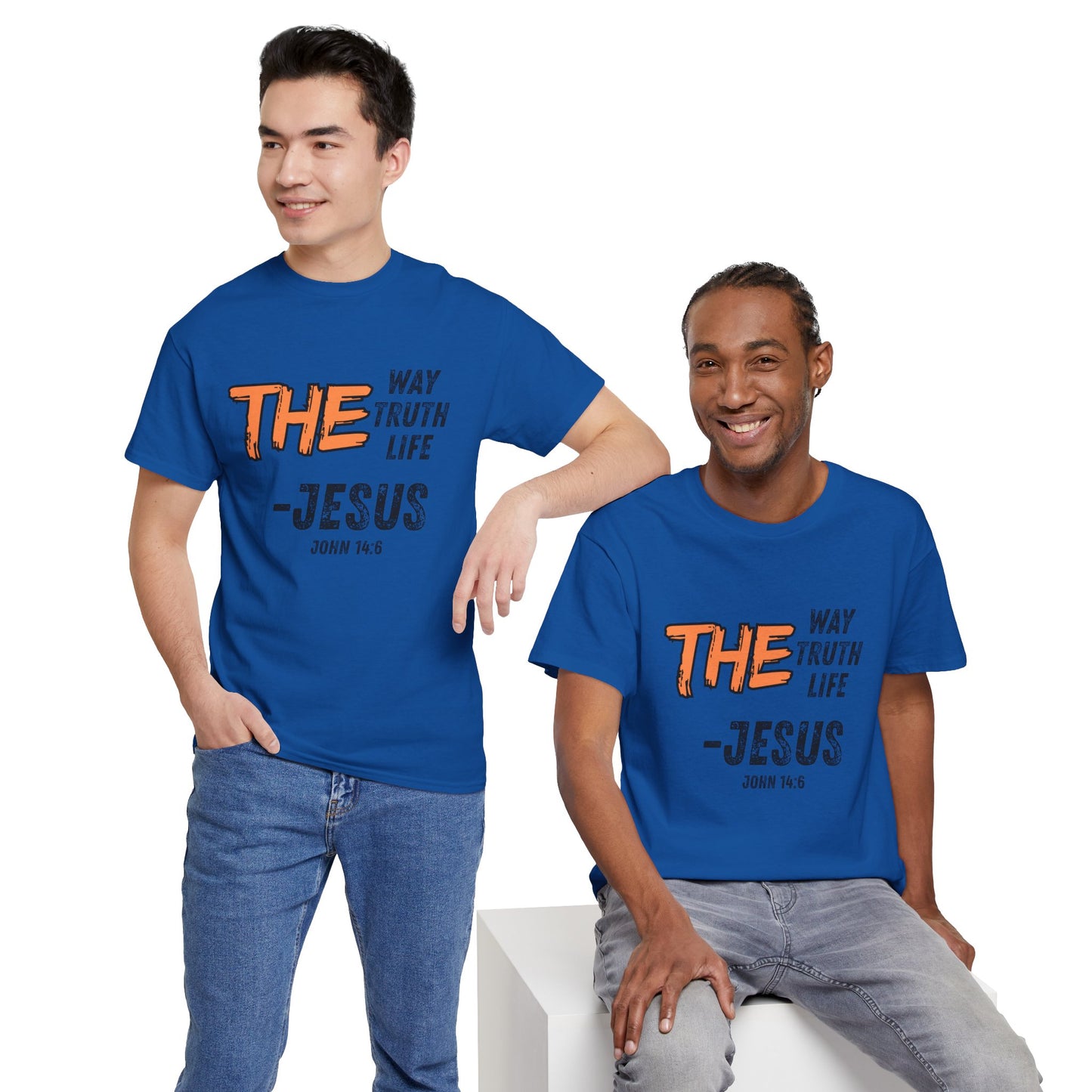 The Way Truth Life - Jesus John 14:6 Christian T-Shirt