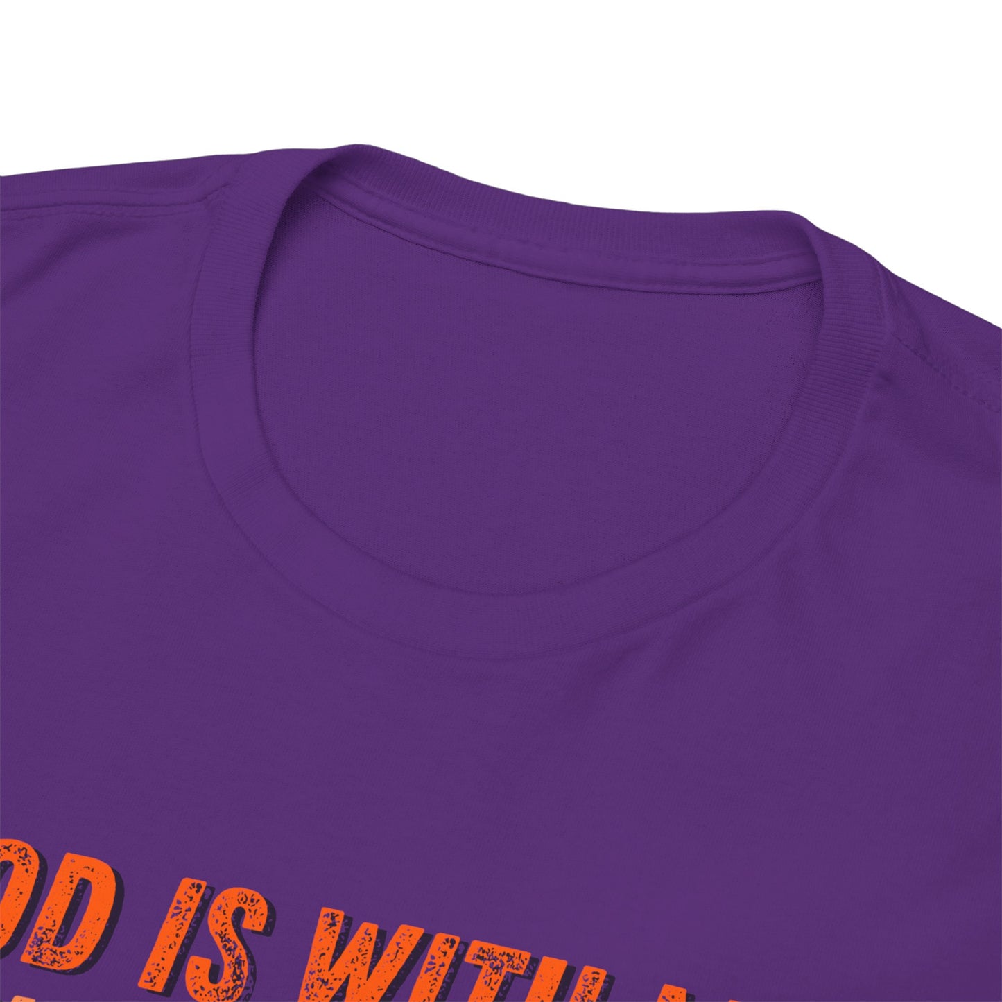 God Is With Me Tee — Joshua 1:9 Christian Scripture Shirt