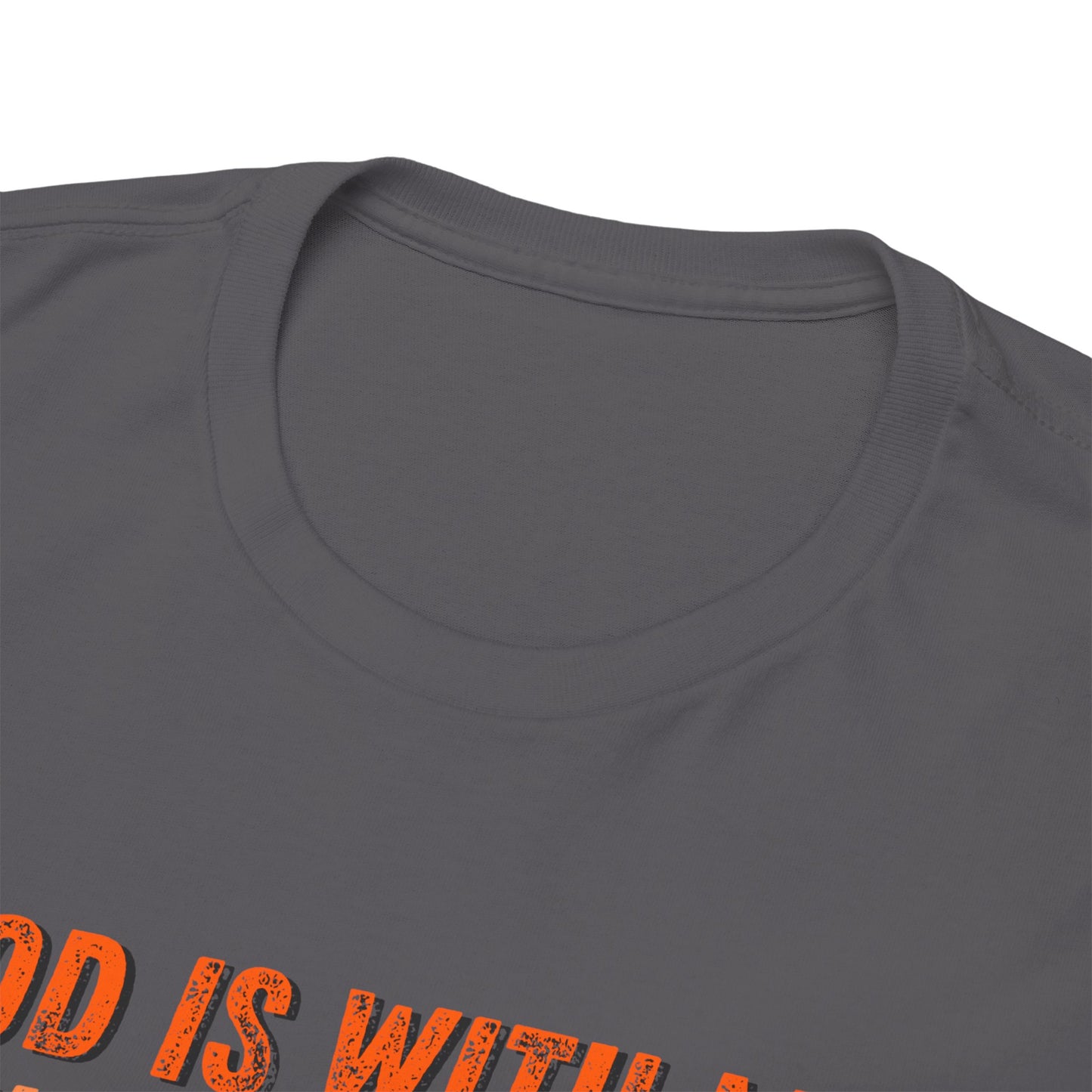 God Is With Me Tee — Joshua 1:9 Christian Scripture Shirt