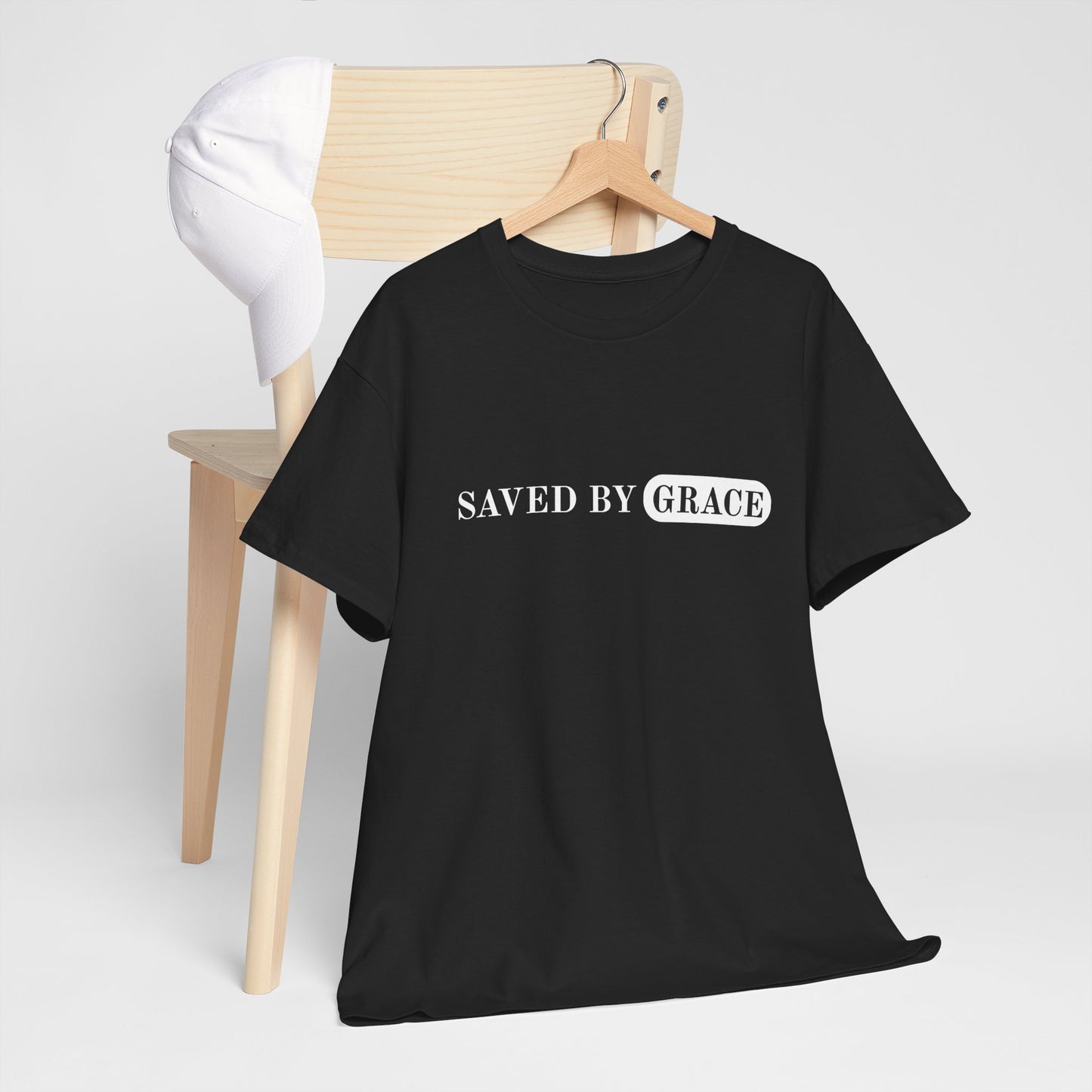 Saved by Grace T-Shirt — Christian Faith Graphic Tee
