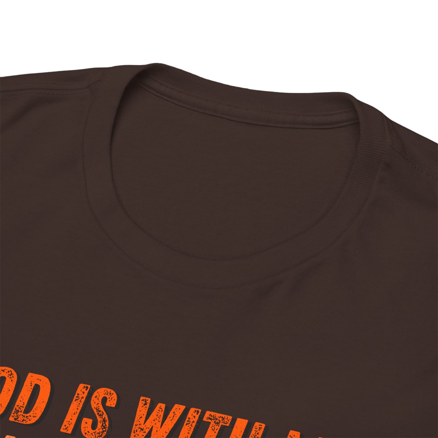 God Is With Me Tee — Joshua 1:9 Christian Scripture Shirt
