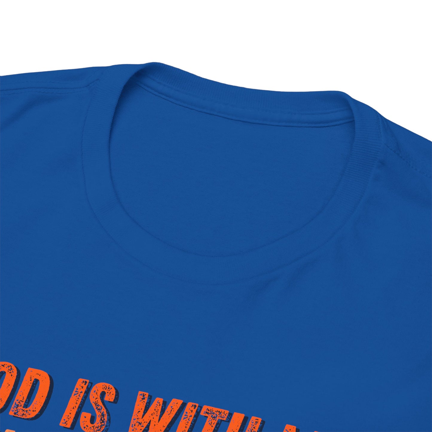 God Is With Me Tee — Joshua 1:9 Christian Scripture Shirt