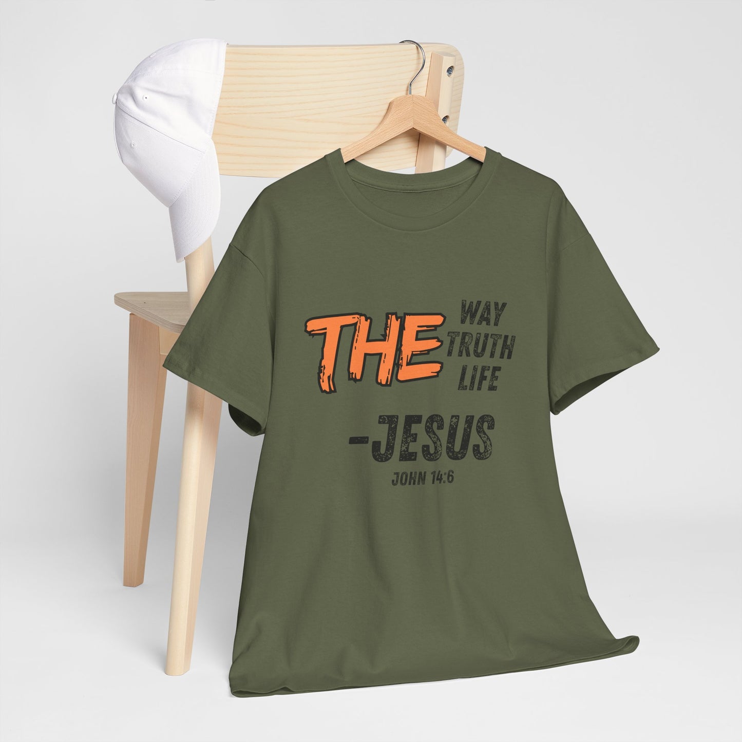 The Way Truth Life - Jesus John 14:6 Christian T-Shirt