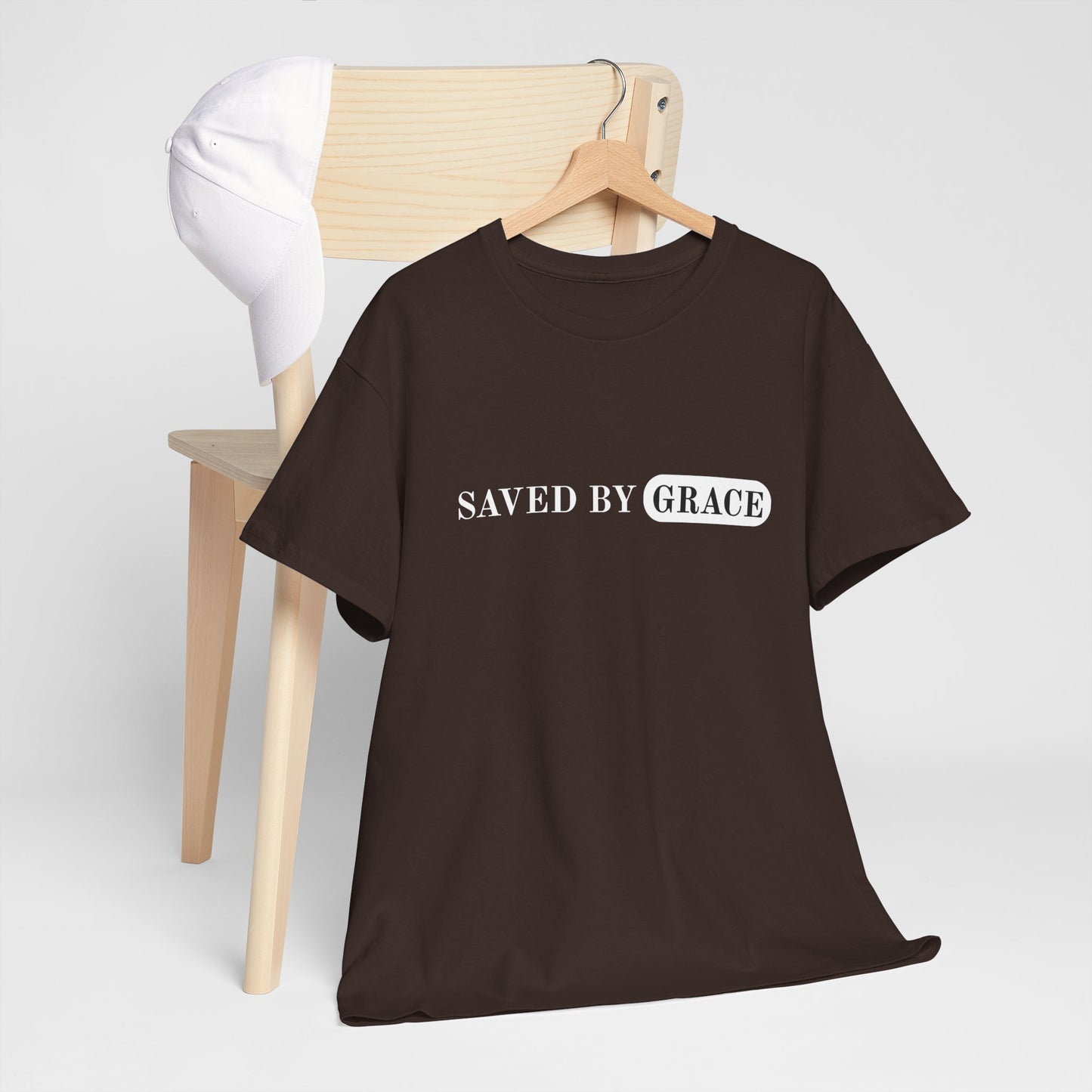 Saved by Grace T-Shirt — Christian Faith Graphic Tee