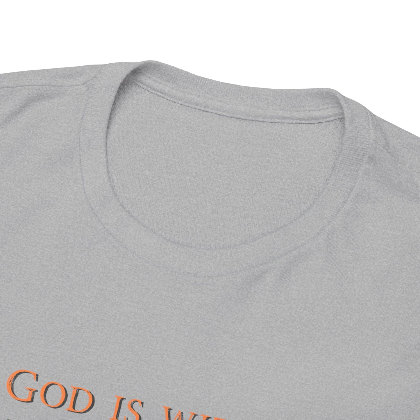 Joshua 1:9 Christian T‑Shirt – "God Is With Me Wherever I Go" Faith Tee