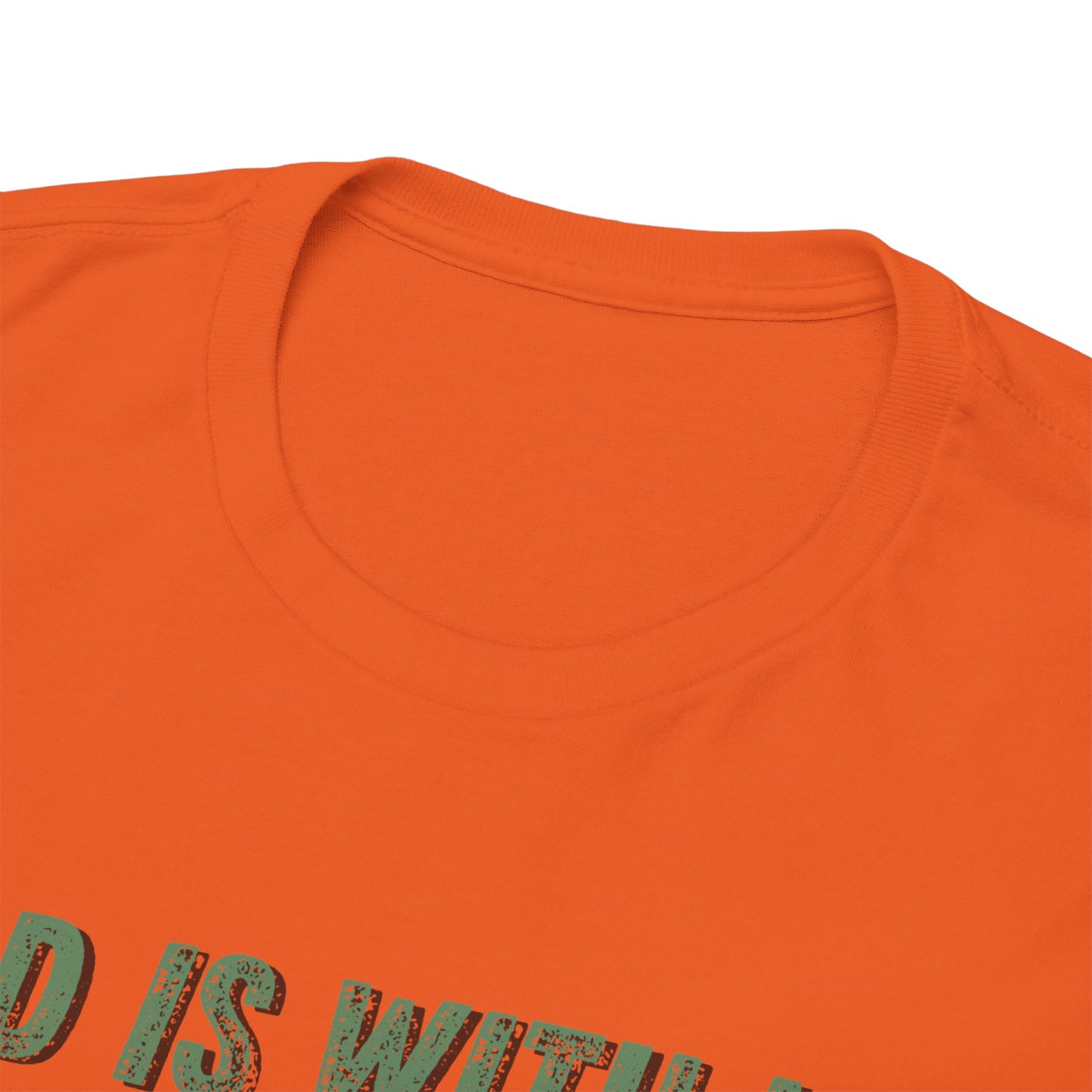 God Is With Me Joshua 1:9 T-Shirt — Inspirational Christian Tee