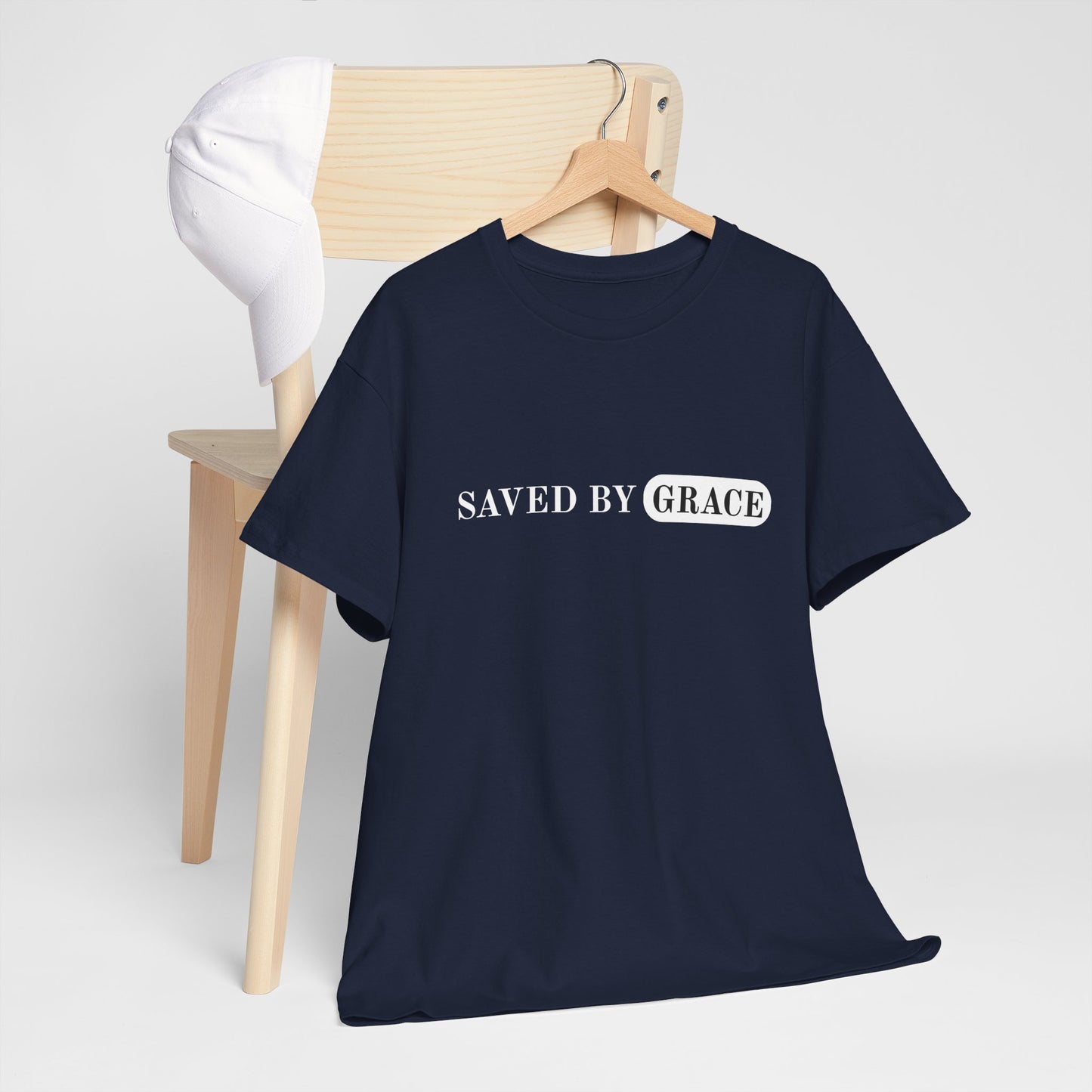 Saved by Grace T-Shirt — Christian Faith Graphic Tee