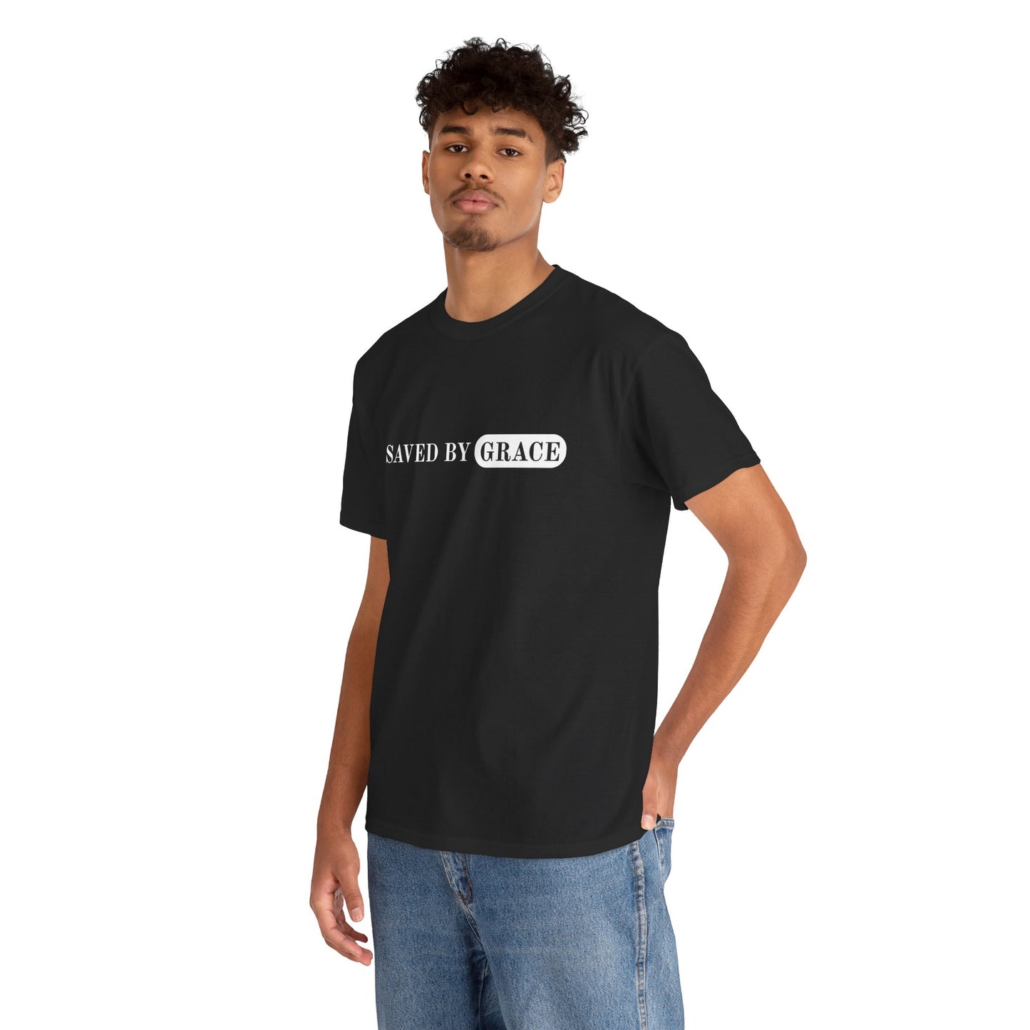 Saved by Grace T-Shirt — Christian Faith Graphic Tee