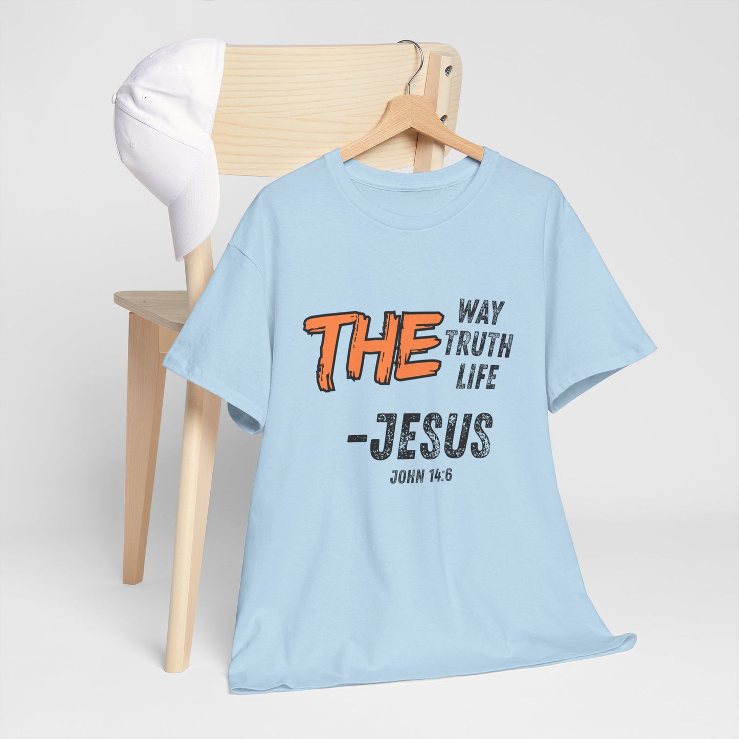 The Way Truth Life - Jesus John 14:6 Christian T-Shirt