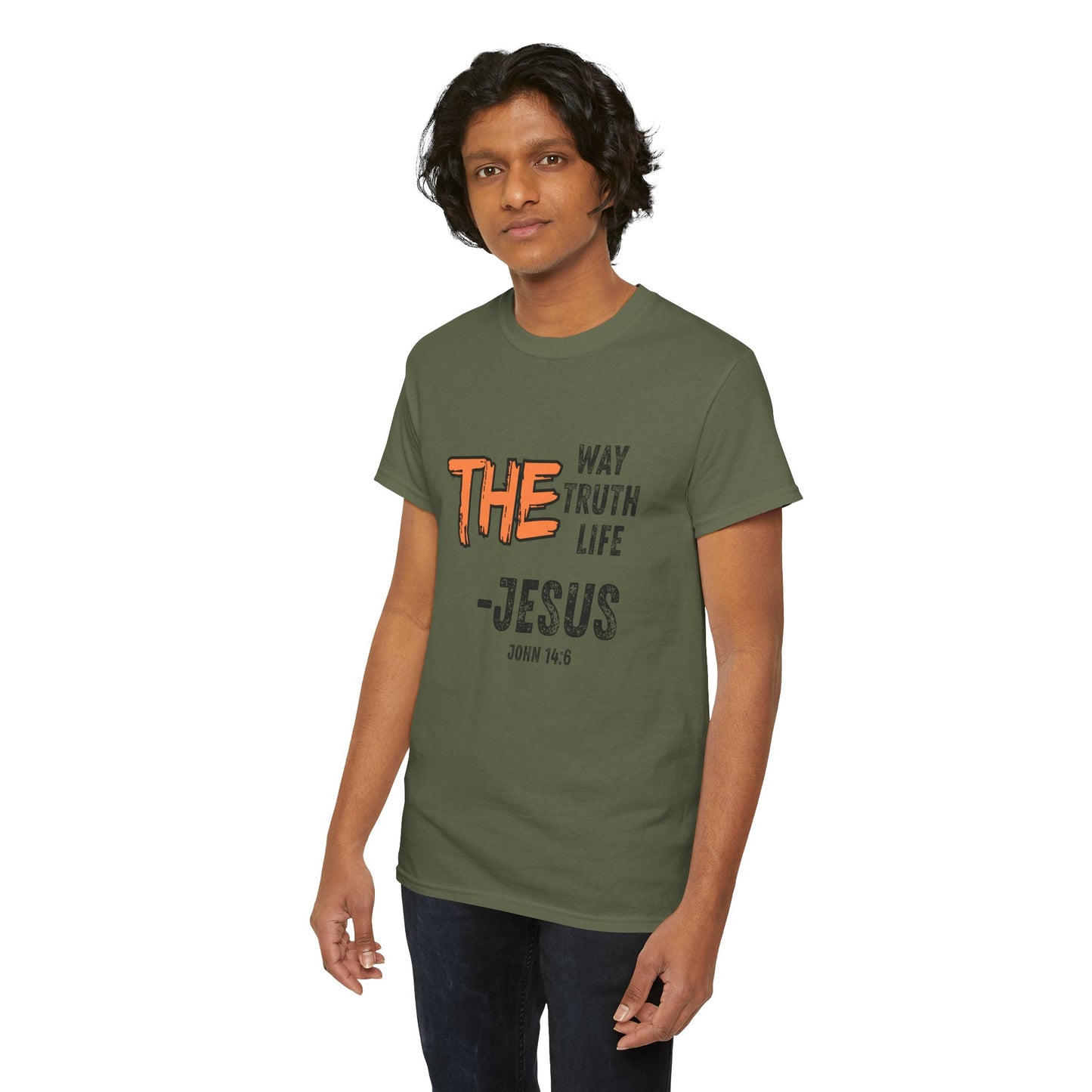 The Way Truth Life - Jesus John 14:6 Christian T-Shirt