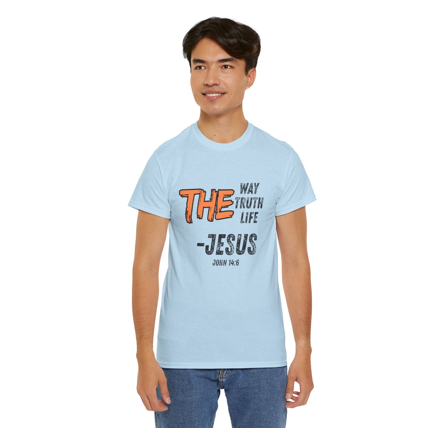 The Way Truth Life - Jesus John 14:6 Christian T-Shirt