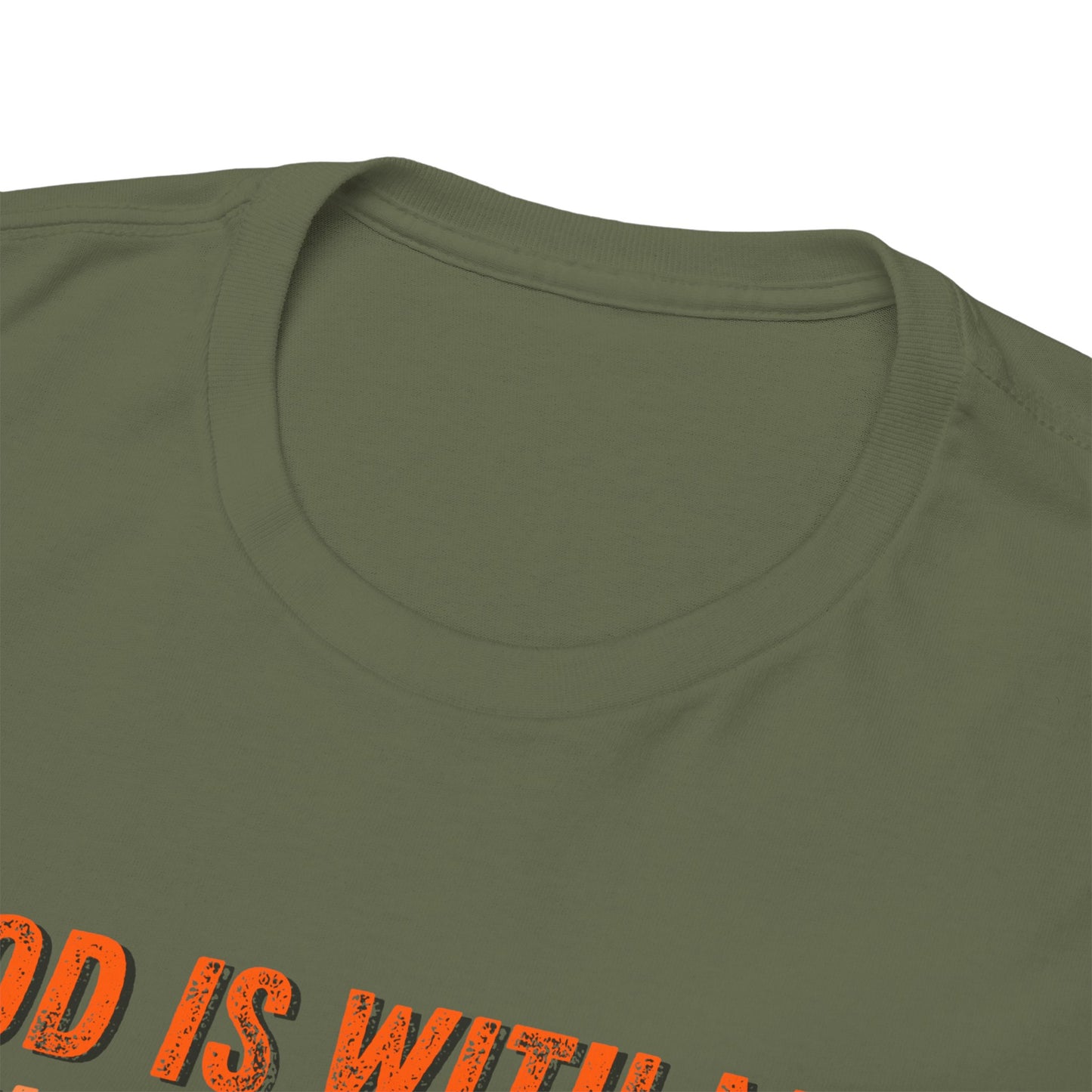 God Is With Me Tee — Joshua 1:9 Christian Scripture Shirt