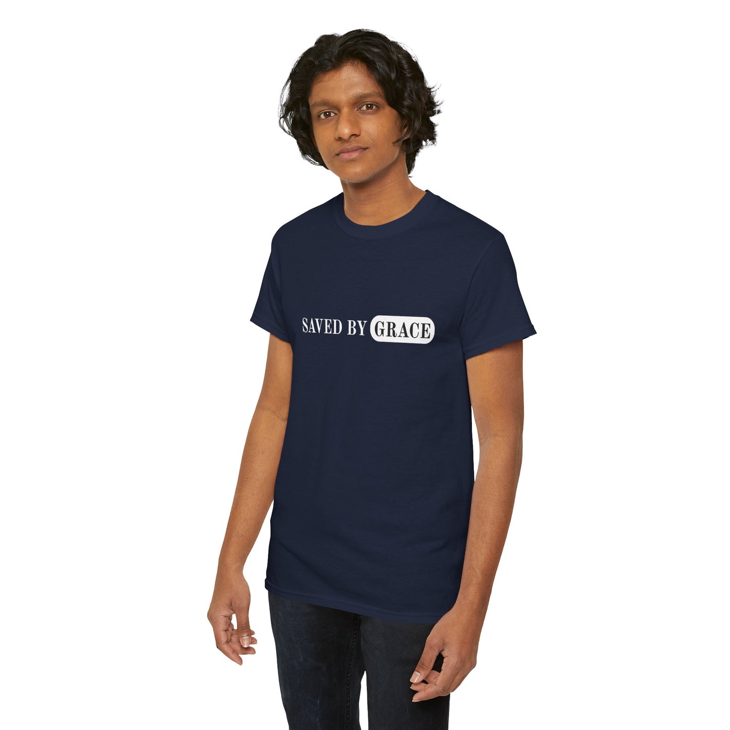 Saved by Grace T-Shirt — Christian Faith Graphic Tee