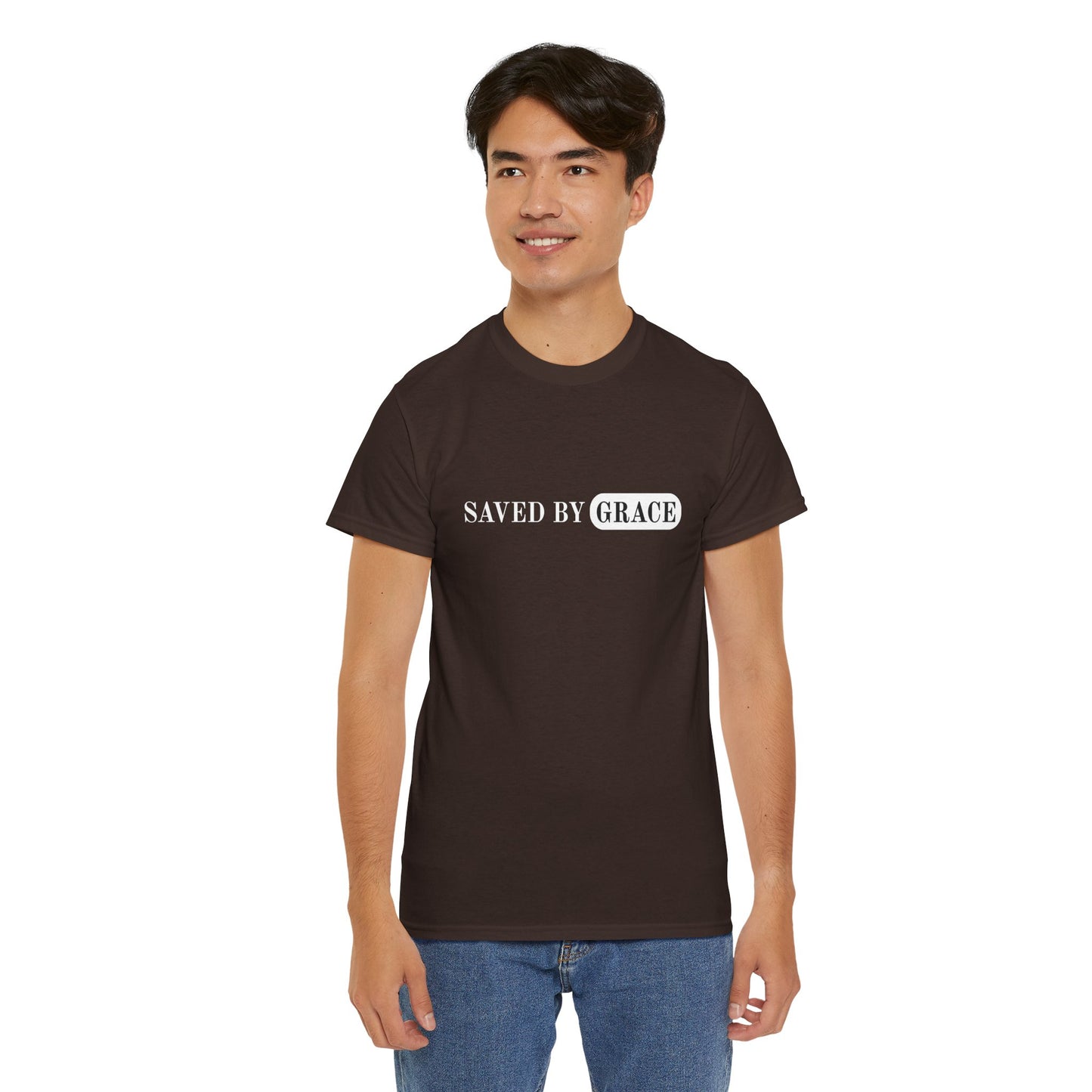 Saved by Grace T-Shirt — Christian Faith Graphic Tee