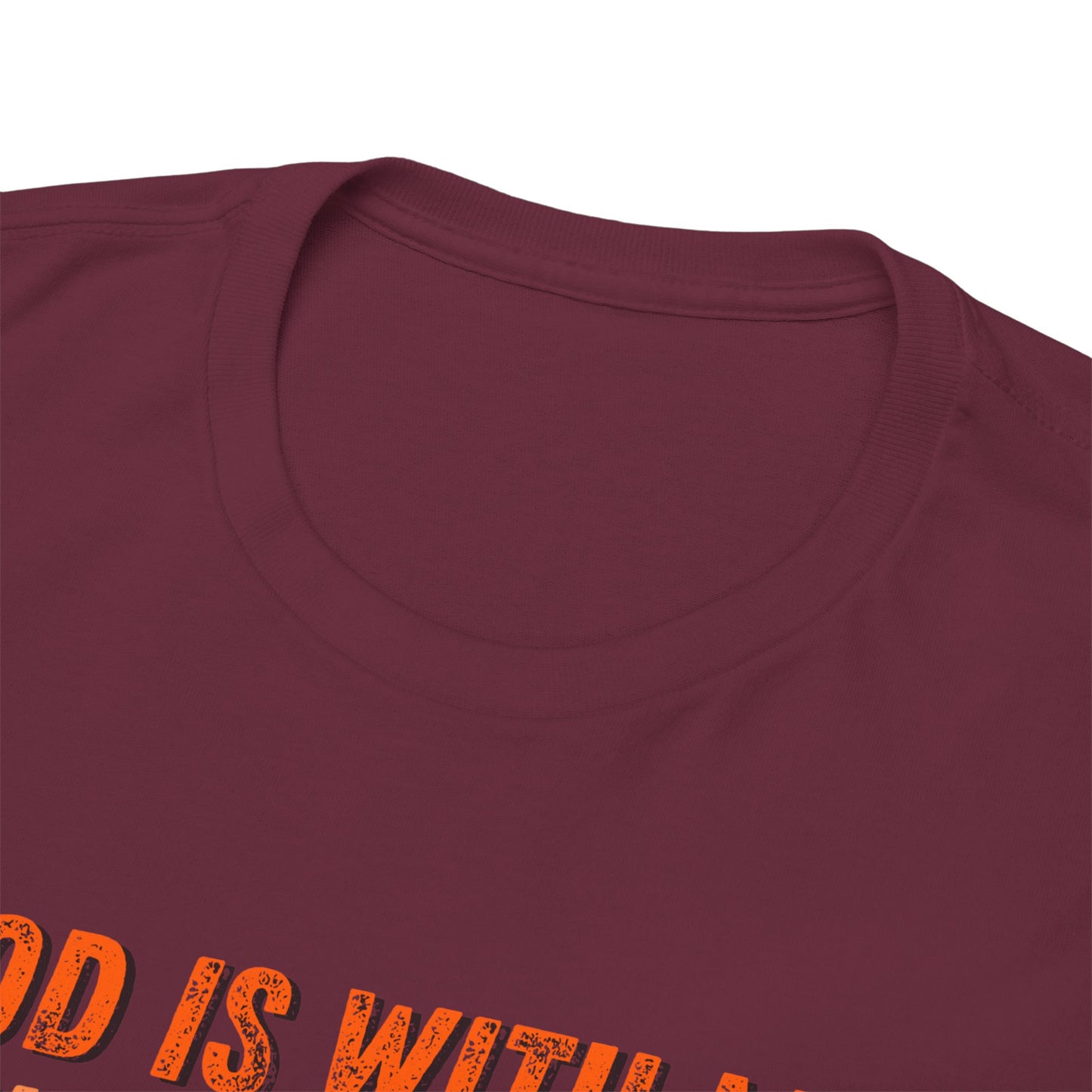 God Is With Me Tee — Joshua 1:9 Christian Scripture Shirt