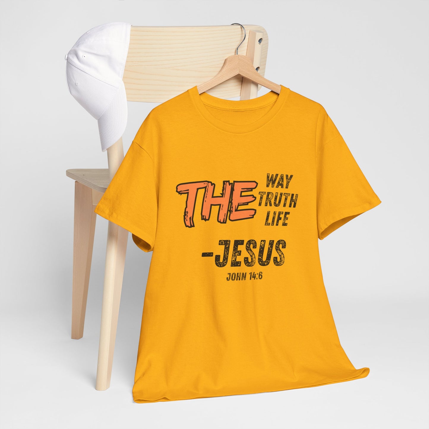 The Way Truth Life - Jesus John 14:6 Christian T-Shirt