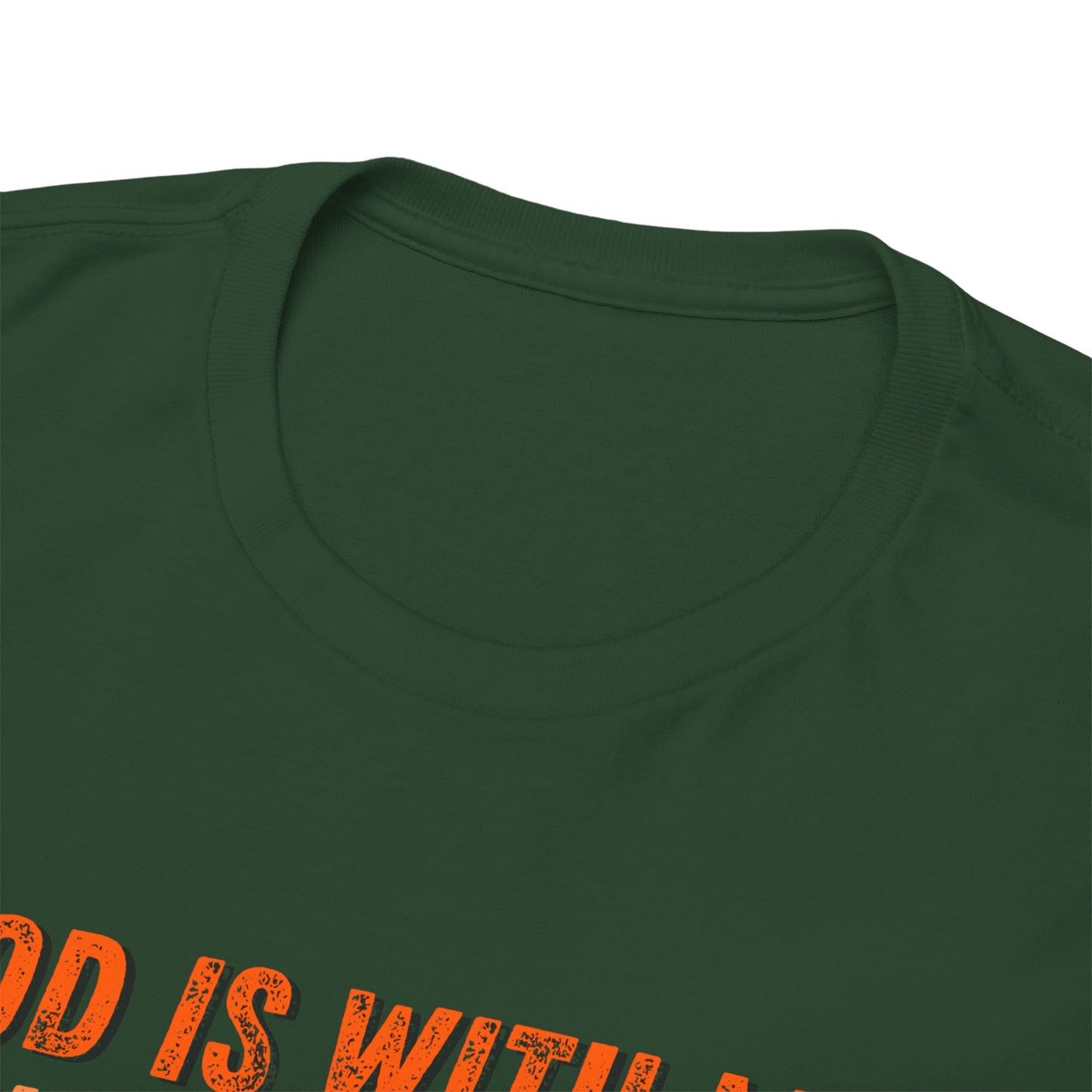 God Is With Me Tee — Joshua 1:9 Christian Scripture Shirt